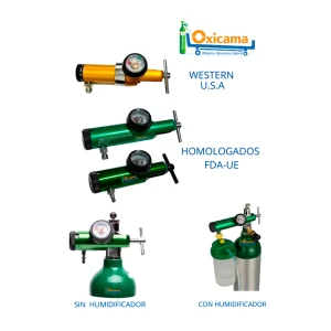 Manómetro Portátil para Oxígeno Medicinal